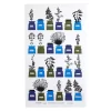 Persons Spice Cabinet Kitchen Towel, Blue