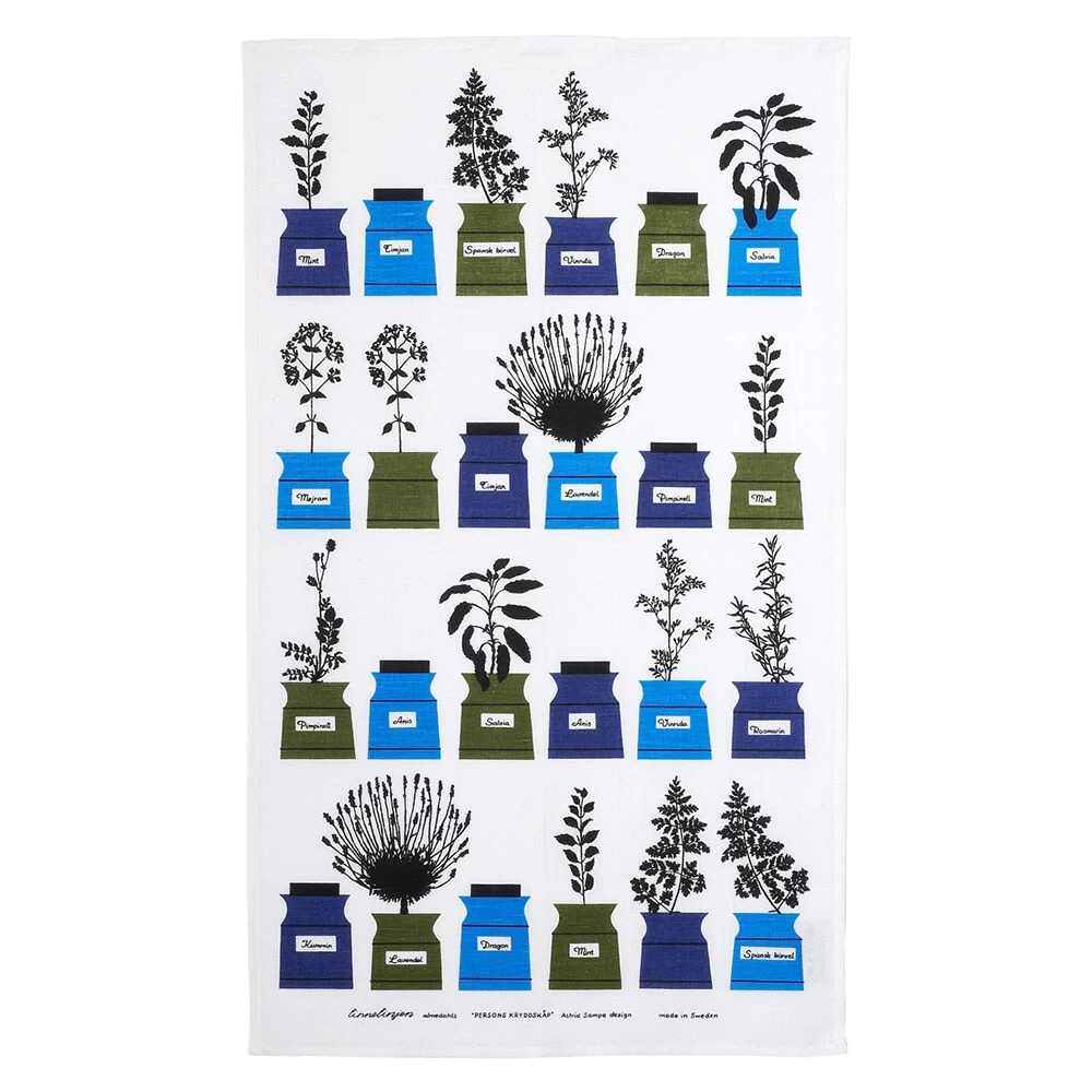 Persons Spice Cabinet Kitchen Towel, Blue 1 Persons Spice Cabinet Kitchen Towel, Blue