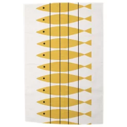 Herring Kitchen Towel 47x70 Cm, Yellow