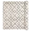 Broste Copenhagen Janson Rug 140x200cm, Ivory/Black