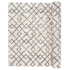 Broste Copenhagen Janson Vloerkleed 200 X 300 Cm, Ivoor/Zwart