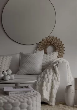 Egg Kussenhoes 50x50 Cm, Wit -Textielwinkel ceannis egg cushion cover 50x50 cm 29