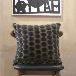 Egg Kussenhoes 50x50 Cm, Grijs -Textielwinkel ceannis egg cushion cover 50x50 cm 40