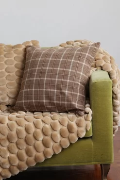 Egg Plaid 130x170 Cm, Beige -Textielwinkel ceannis egg plaid 130x170 cm 12