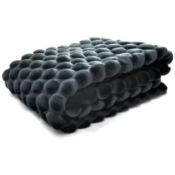 Egg Plaid 130x170 Cm, Petrolblauw