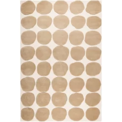 Dots 2 Level Vloerkleed Licht Khaki / Licht Beige, 230x320 Cm