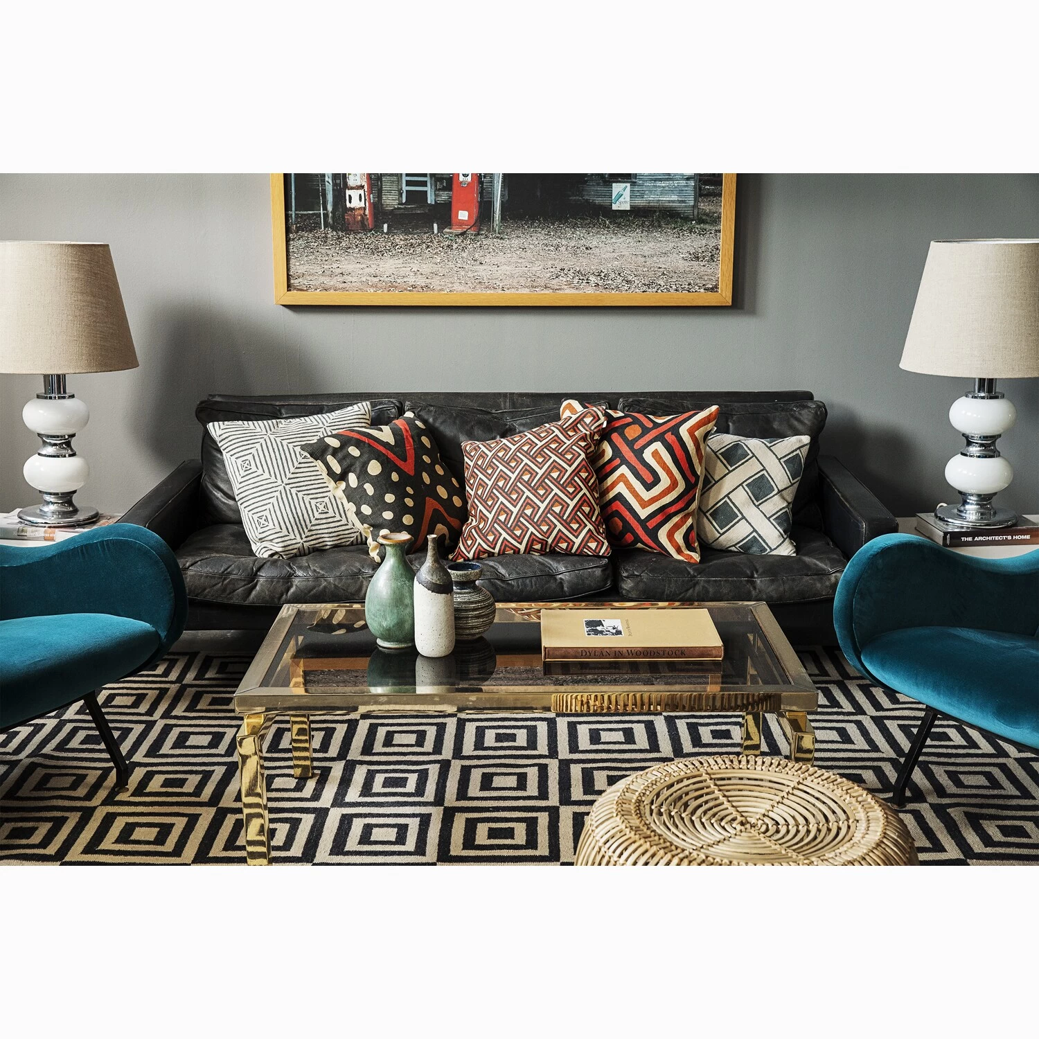 Kulgam Cushion Cover 50x50 Cm, Taupe 2 Kulgam Cushion Cover 50x50 Cm, Taupe - Afbeelding 2