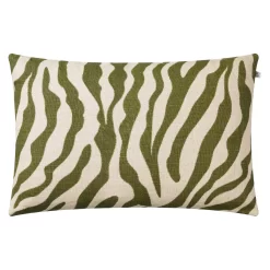 Zebra Cushion Cover 40x60 Cm, Cactus Green