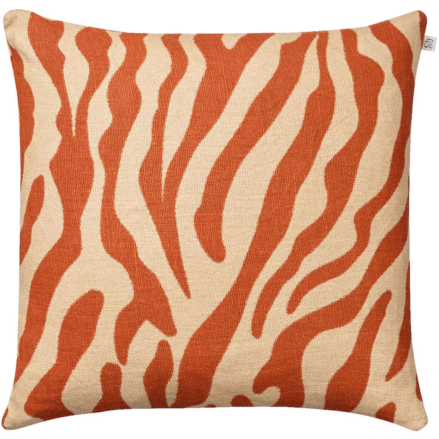 Zebra Cushion Cover 50x50 Cm, Apricot Orange 1 Zebra Cushion Cover 50x50 Cm, Apricot Orange