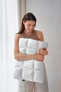 Dreamy Hybrid Eco Kussen, Wit 50x60 Cm -Textielwinkel cura of sweden dreamy hybrid eco kussen wit 50x60 cm 5