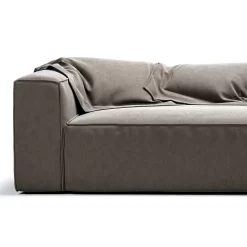 Grand Kussens Pak Van 2, Mole Brown -Textielwinkel decotique grand cushion 18