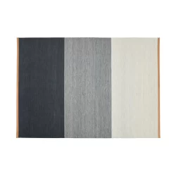 Design House Stockholm Fields Carpet 170x240 Cm, Blue/Grey