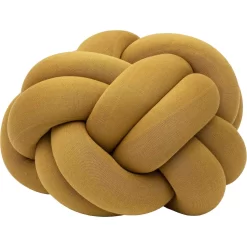 Design House Stockholm Knot Kussen XL, Geel