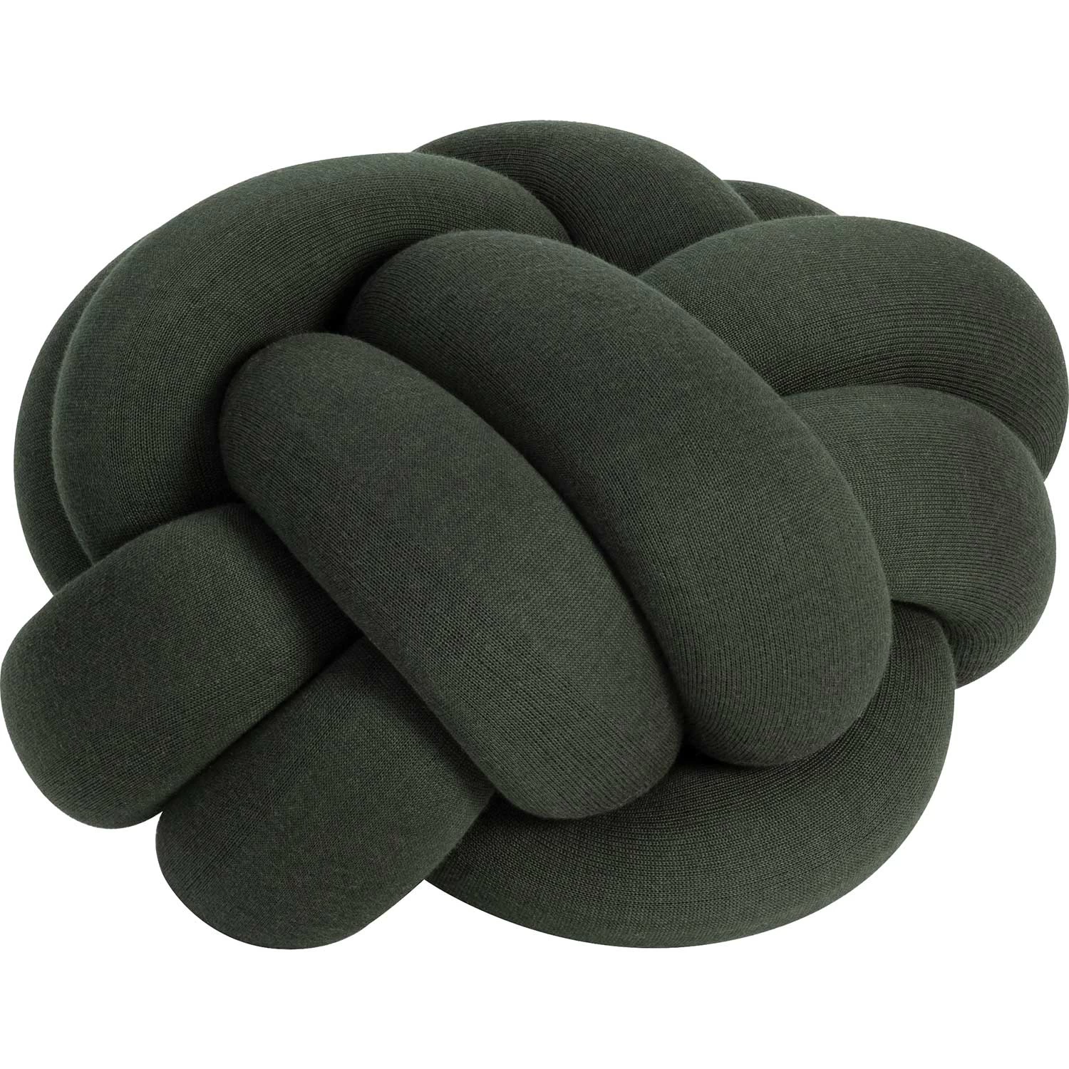 Design House Stockholm Knot Kussen Medium, Woudgroen 1 Design House Stockholm Knot Kussen Medium, Woudgroen