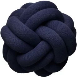 Design House Stockholm Knot Pillow, Navy