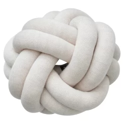 Design House Stockholm Knot Pillow, Cream