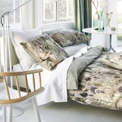 Quill Dekbedovertrekset Natural, 220x220/ 50x60(2) -Textielwinkel designers guild quill beddengoed natural 8