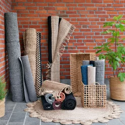 Dixie Fiona Rug 70x120 Cm, Lead Grey -Textielwinkel dixie fiona rug lead grey 9