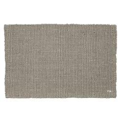 Dixie Jute Deurmat 60x90 Cm, Grijs / Beige