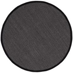 Dixie Jenny Vloerkleed Zwart, Ø150 Cm