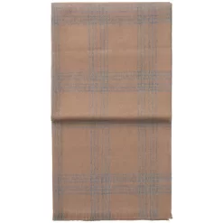 Check Plaid 130x190 Cm, Camel