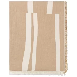 Lyme Grass Plaid 130x180 Cm, Beige