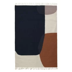 Ferm LIVING Kelim Vloerkleed Merge, 140x200 Cm