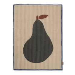 Pear Deken Gewatteerd 80x110 Cm, Zand