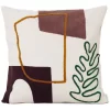 Ferm LIVING Mirage Cushion 50x50 Cm, Leaf