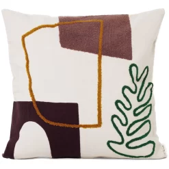 Ferm LIVING Mirage Cushion 50x50 Cm, Leaf