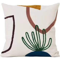 Ferm LIVING Mirage Cushion 50x50 Cm, Island