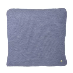 Ferm LIVING Quilt Cushion 45x45 Cm, Light Blue
