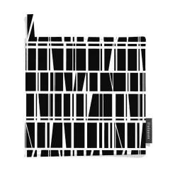 Coronna Pot Holder 22x22cm Set Of 2, Black/ White