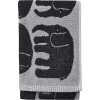 Elefantti Towel 50x70 Cm, Black/Grey