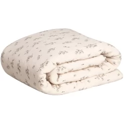 Bluebell Muslin Gewatteerde Deken, 100x140 Cm