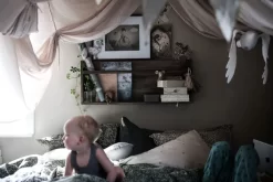 Floral Moss Adult Pillowcase, Dark Moss Green -Textielwinkel garbo friends floral moss adult pillowcase dark moss green 4