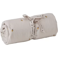 Lemon Filled Blanket, Light Grey