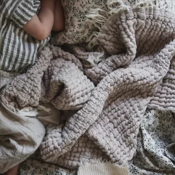 Mellow Tawny Blanket, 110x110 Cm -Textielwinkel garbo friends mellow tawny blanket 110x110 cm 5