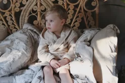 Sand Badjas, 8-10 Jaar -Textielwinkel garbo friends sand badjas 5 1