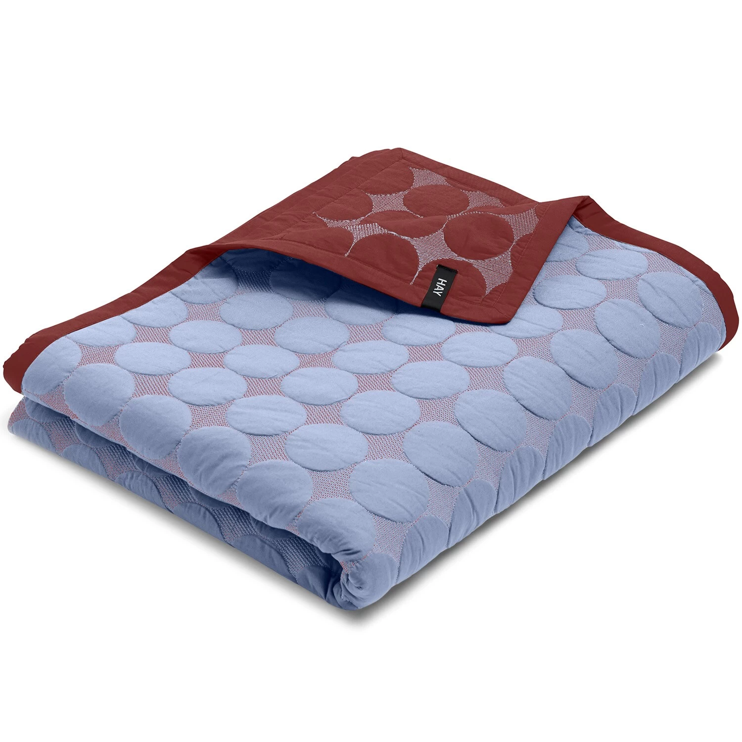Hay Mega Dot Sprei 195x245 Cm, Lichtblauw 1 Hay Mega Dot Sprei 195x245 Cm, Lichtblauw