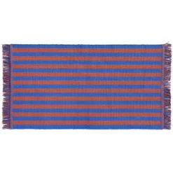 Hay Stripes And Stripes Deurmat 52x95 Cm, Cacao Sky