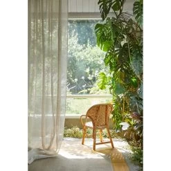 Dalsland Gordijn Met Gordijnband 145x290 Cm, Oatmeal -Textielwinkel himla dalsland curtain with heading tape 145x290 cm 12