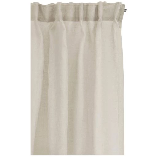 Dalsland Gordijn Met Gordijnband 145x290 Cm, Oatmeal -Textielwinkel himla dalsland curtain with heading tape 145x290 cm 5