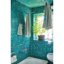 Lina Badlaken 100x150 Cm, Sage -Textielwinkel himla lina handdoek sage 8 1