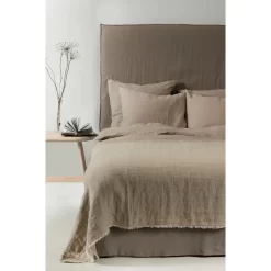 Linton Sprei 260x260 Cm, Havermout -Textielwinkel himla linton sprei 260x260 cm 7