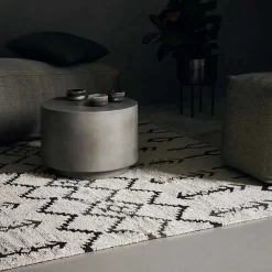 House Doctor Arte Vloerkleed, 180x180 Cm -Textielwinkel house doctor arte vloerkleed 15