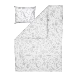 Iittala Oiva Toikka Collection Bed Set 150x210 Cm, Frutta Grey