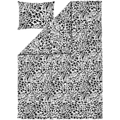 Iittala Oiva Toikka Collection Dekbedovertrekset 150x210 Cm, Cheetah