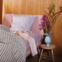 Juna Bæk & Bølge Dekbedovertrekset 140x200 + 50x70 Cm, Grijs -Textielwinkel juna bkblge beddengoed 140x200 cm 17