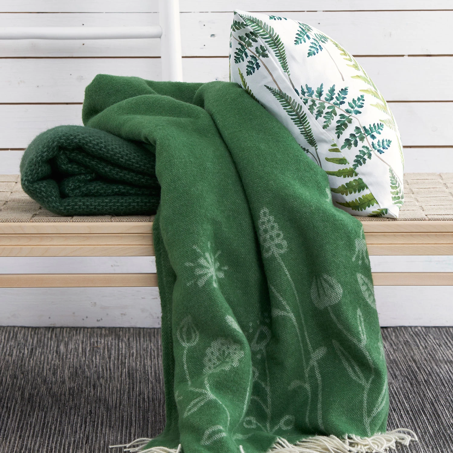 Klippan Yllefabrik Fräken Cushion Cover, 45x45 Cm 2 Klippan Yllefabrik Fräken Cushion Cover, 45x45 Cm - Afbeelding 2